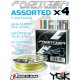 Шнур YGK FRONTIER ASSORTED X4 100м мультиколор описание и фото