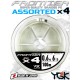 Шнур YGK FRONTIER ASSORTED X4 100м мультиколор описание и фото