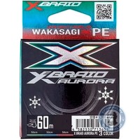 Шнур YGK X-BRAID AURORA 60m WAKASAGI