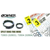 Заводные кольца Owner 52804 Ring Fine Wire