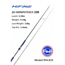 Спиннинг Mifine Jig Omnipotence 2.30м (4-18г)