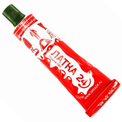 Жидкий ПВХ "Жидкая Латка" для изделий из ПВХ и резины (лодок, тентов, матрасов, бассейнов)