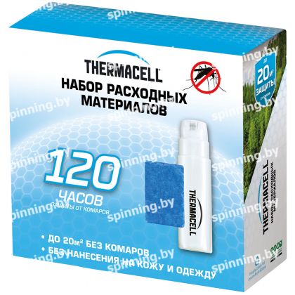 Набор запасной Thermacell Mega Refill (10 газовых картриджей + 30 пластин) описание и фото