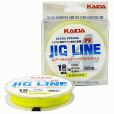 Плетеный шнур Kaida Jig Line PE 4X Extra Strong 100м