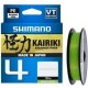 Шнур плетёный Shimano Kairiki х4 BRAID Hi-Vis M Green 150м