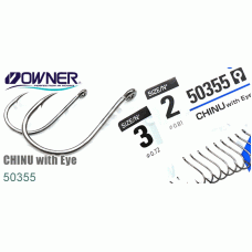 Крючки OWNER 50355 CHINU with Eye Крючки OWNER 50355 CHINU with Eye
