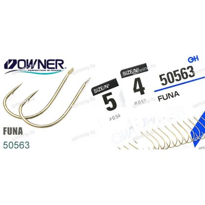 Крючки OWNER 50563 FUNA описание и фото Крючки OWNER 50563 FUNA описание и фото