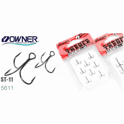 Тройные крючки Owner 5611 ST-11 описание и фото