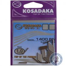 Обжимные трубочки Kosadaka 1400BN (20шт.)