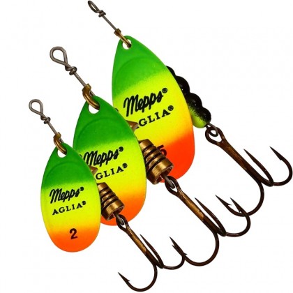 Блесна вращающаяся Mepps Aglia Tiger описание и фото