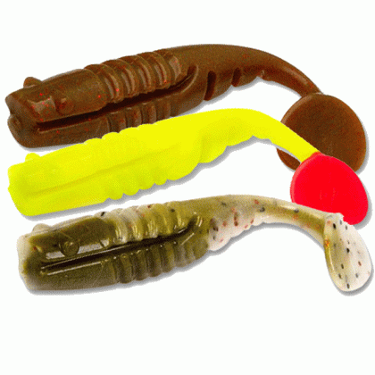 Виброхвост Mann's Samba 80 3" (8см) видео, описание и фото