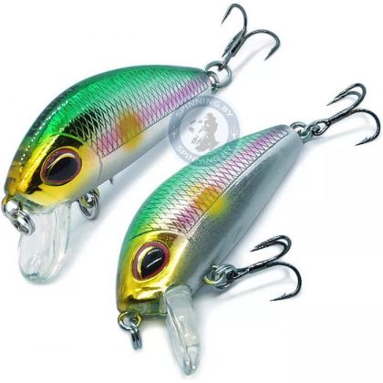 Воблер Kosadaka L-MINNOW xs 45F плав., 45мм, 4.3г, 0.0-0.5м видео, описание и фото