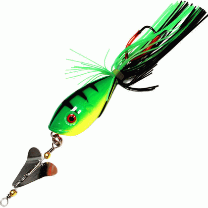 Лягушка-поппер незацепляйка с пропеллером Kosadaka LF35 (7г) описание и фото