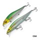 Воблер Kosadaka VISION Minnow xs 98SP суспенд, 98мм, 9г, 0.5-1.5м 