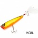 Воблер Toughlon Popper 3D 65F, F1134, описание и видео