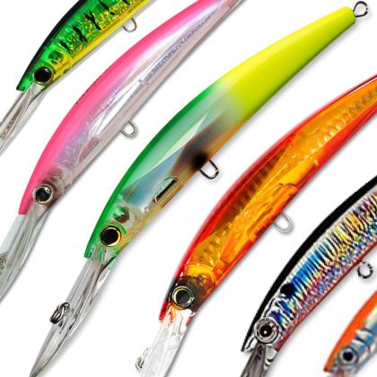 Воблер Yo-Zuri  Crystal Minnow DD глубин.,110F, R539 описание и видео
