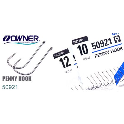 Крючки OWNER 50921 PENNY HOOK описание и фото
