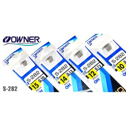 Крючки Owner (с поводком) S-282 описание и фото Крючки Owner (с поводком) S-282 описание и фото