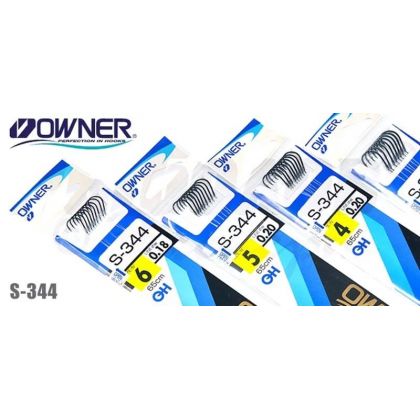 Крючки Owner (с поводком) S-344 описание и фото