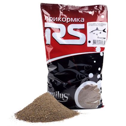 Прикормка RS Плотва (тёмная) 1кг Прикормка RS Плотва (тёмная) 1кг