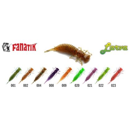 Силиконовая приманка Fanatik Larva 2.5
