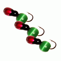 Мормышка вольфрамовая Кошачий глаз Ø3мм