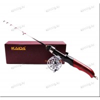  Удочка зимняя Kaida Gold Smith с катушкой и двумя хлыстами